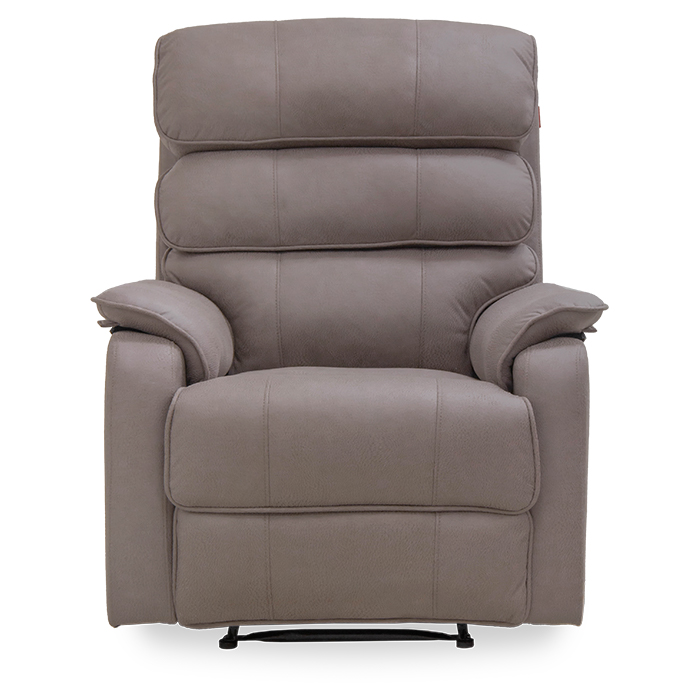 Sillon Reclinable Pu Taupe Peik | Reclinables | salas